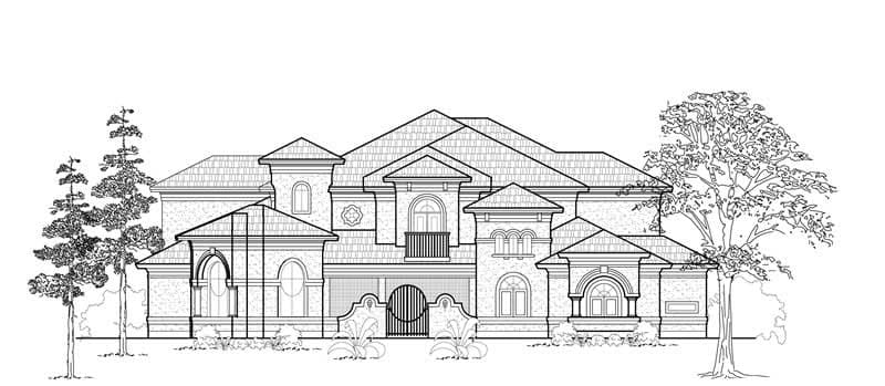 Home Plan Front Elevation
