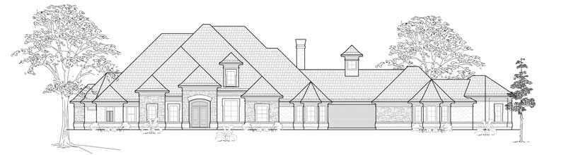 Home Plan Front Elevation
