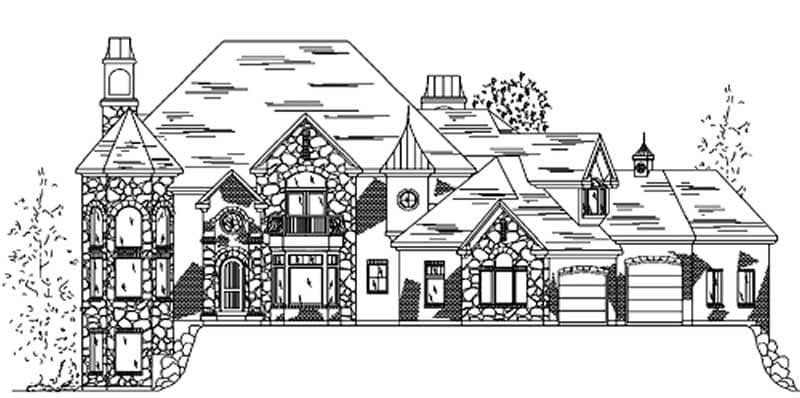 Home Plan Front Elevation
