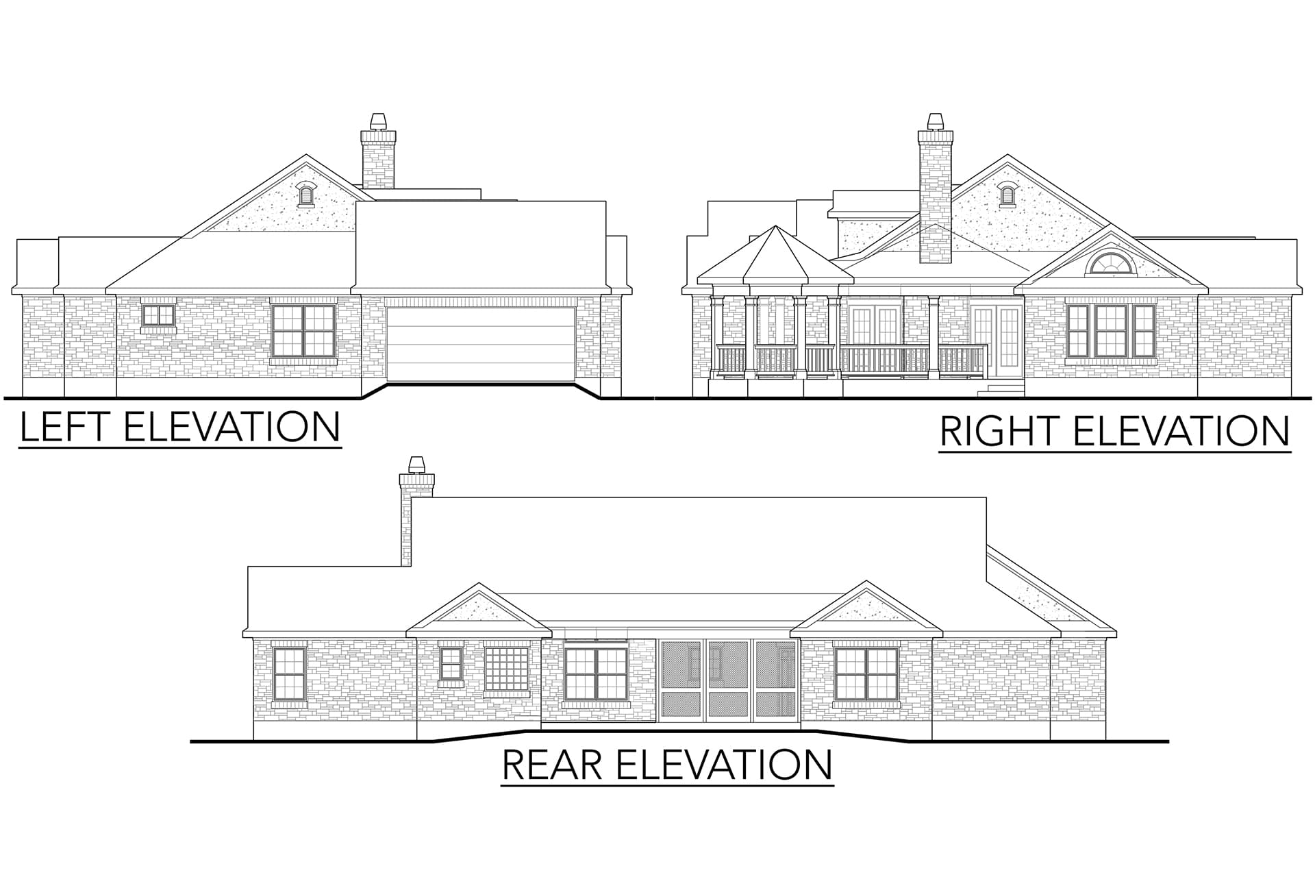 Home Plan Front Elevation