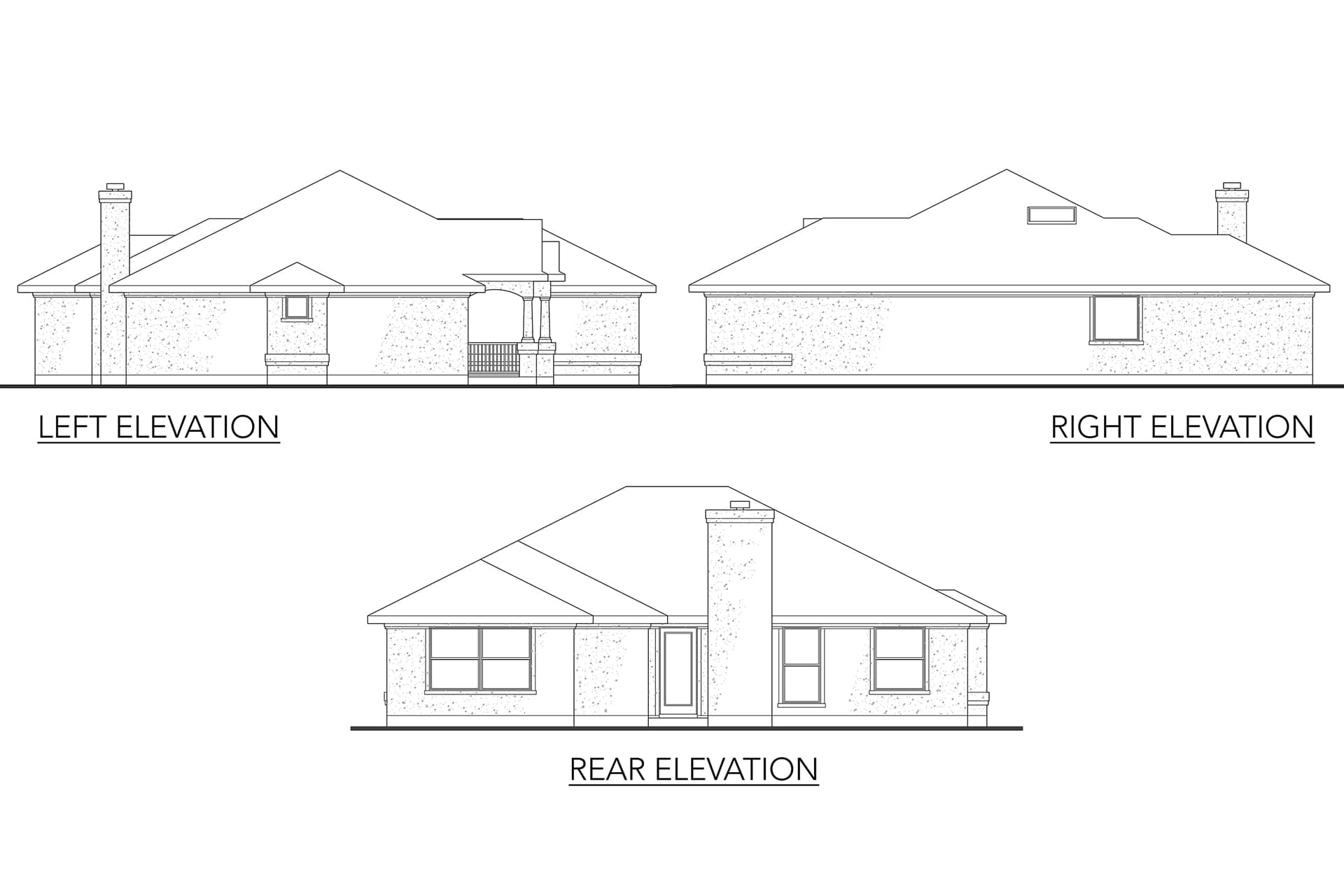 Home Plan Front Elevation