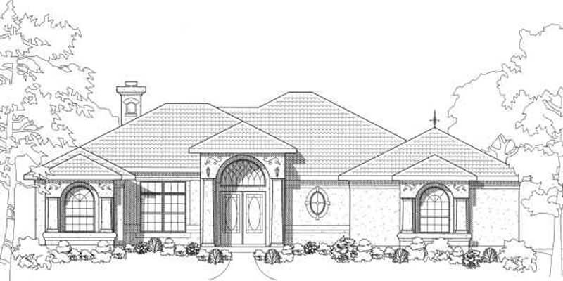 Home Plan Front Elevation