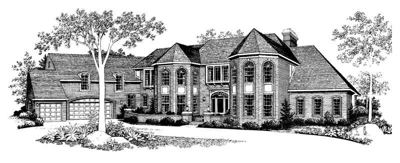 Home Plan Front Elevation