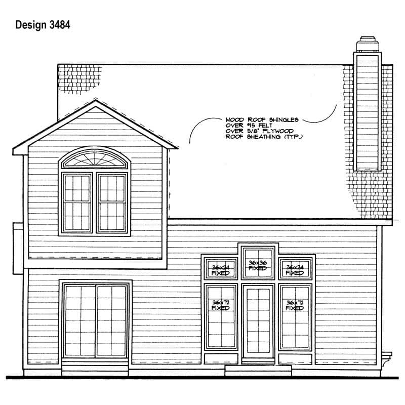 REAR ELEVATION