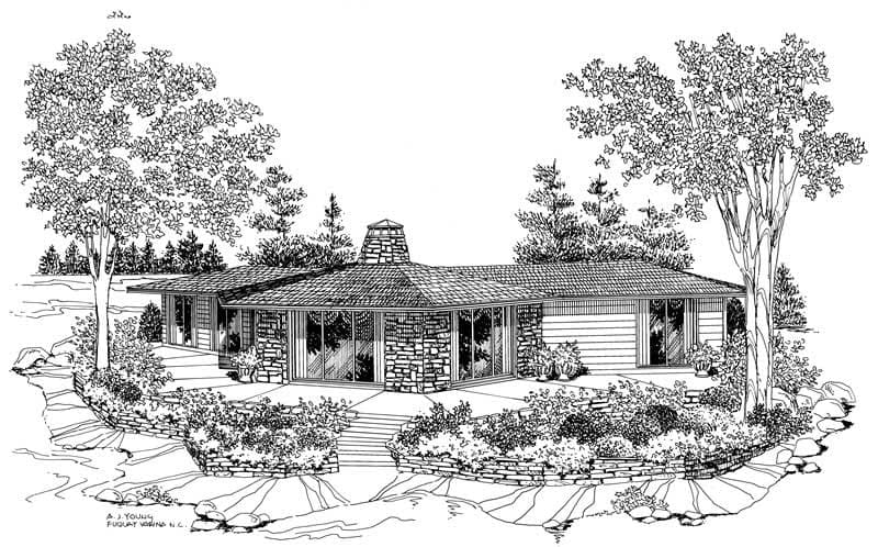 Home Plan Front Elevation