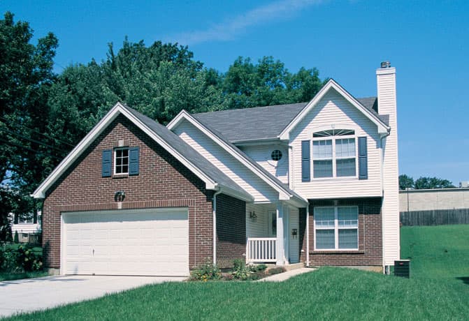 3-Bedroom, 1575 Sq Ft Country Home Plan - 138-1084 - Main Exterior