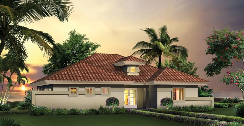 2-Bedroom, 1504 Sq Ft Ranch House Plan - 138-1280 - Front Exterior