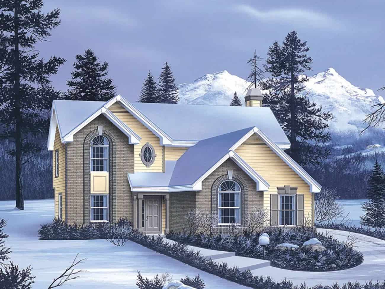 Tuscan Floor Plan - 4 Bedrms, 2.5 Baths - 1700 Sq Ft - #138-1462