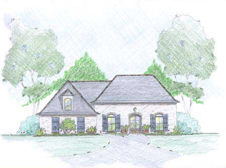 3-Bedroom, 1971 Sq Ft European Home Plan - 139-1005 - Main Exterior