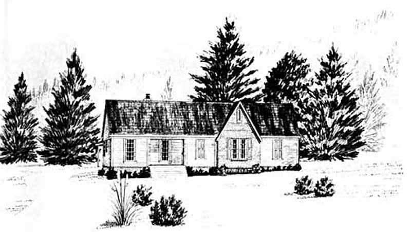 3-Bedroom, 1470 Sq Ft Country House Plan - 139-1144 - Front Exterior