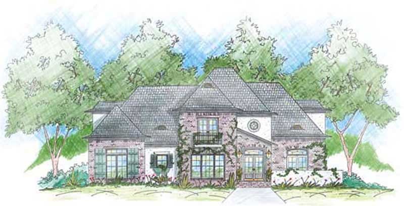 4-Bedroom, 2688 Sq Ft House Plan - 139-1161 - Front Exterior