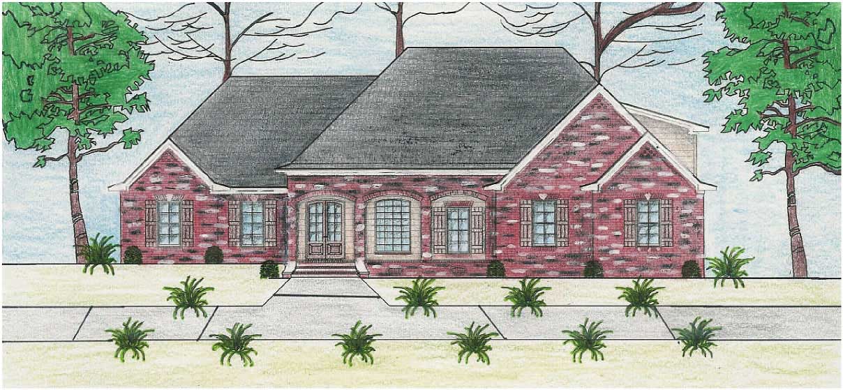 3-Bedroom, 2723 Sq Ft Cape Cod Home Plan - 140-1027 - Main Exterior