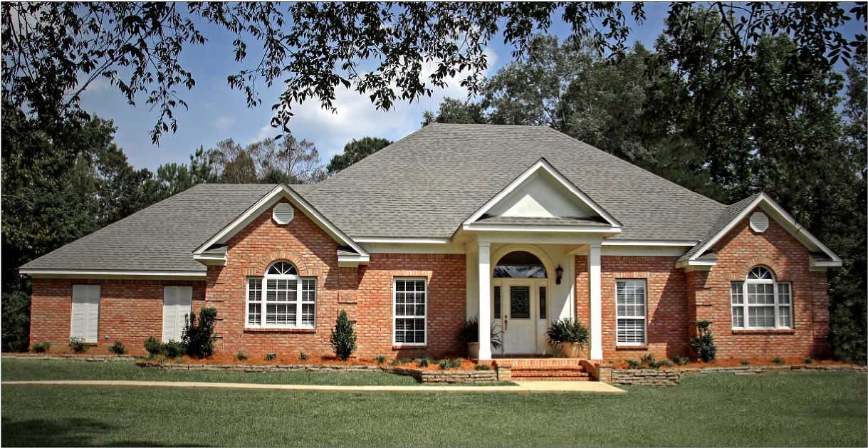 4-Bedroom, 2144 Sq Ft European Home Plan - 140-1029 - Main Exterior