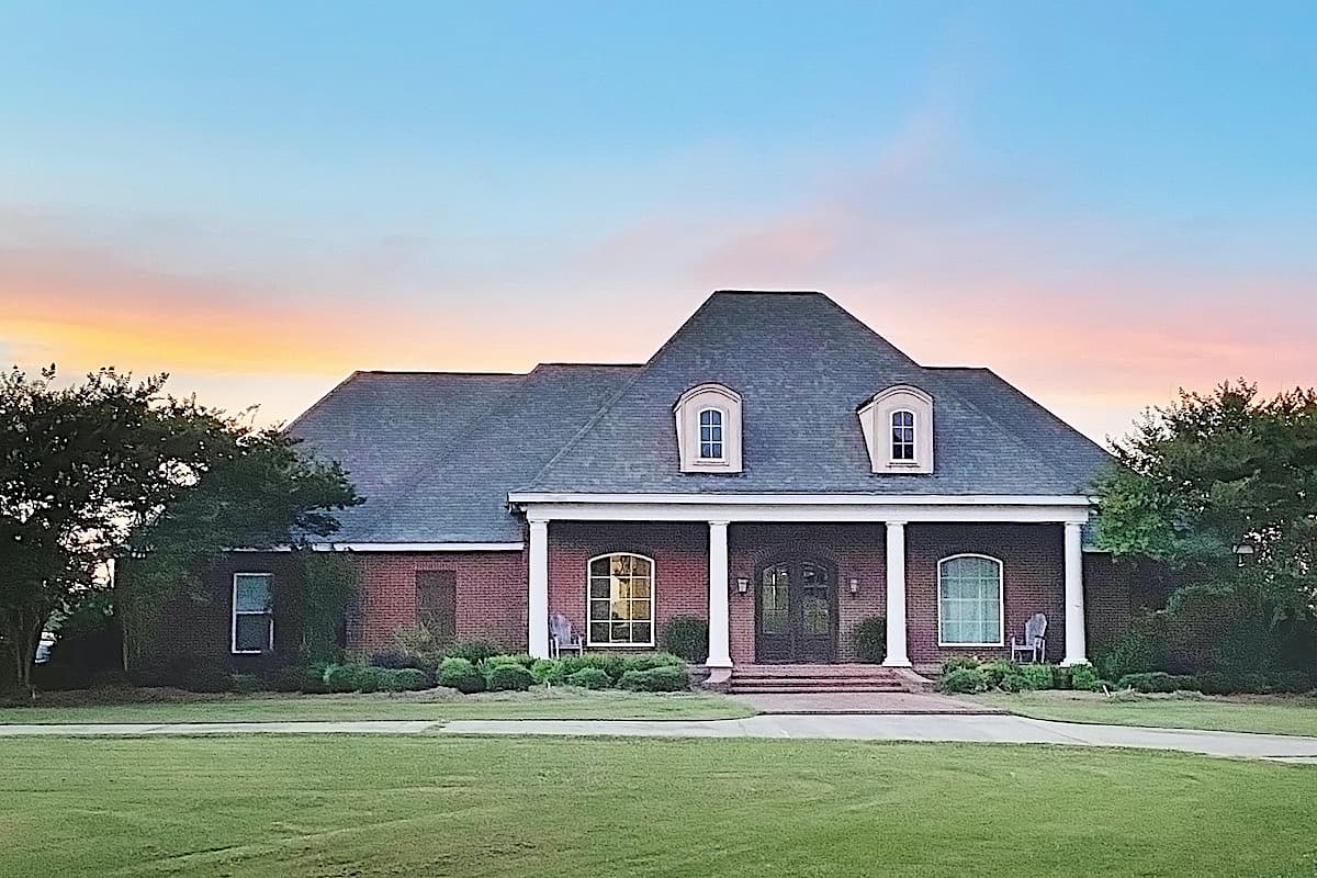 3-Bedroom, 3860 Sq Ft Acadian Home - Plan #140-1109 - Main Exterior