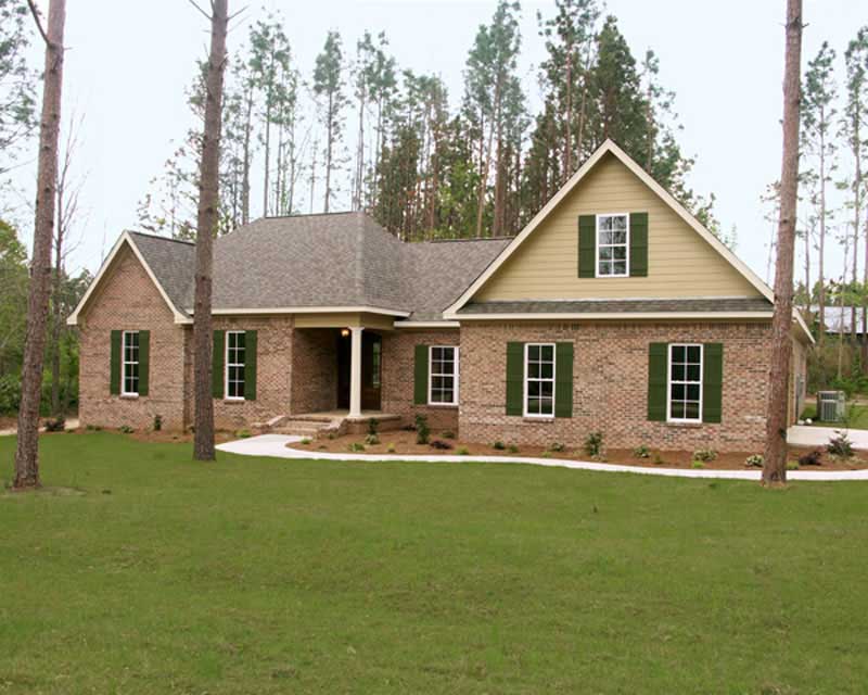 4-Bedroom, 2202 Sq Ft Country Home Plan - 141-1063 - Main Exterior