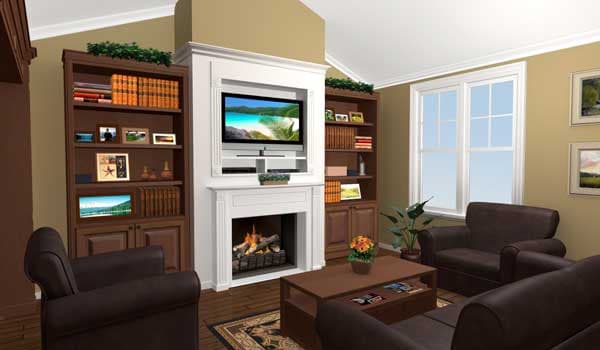 Great Room: Fireplace