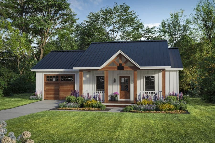 Ranch Floor Plan - 1 Bedrms, 1 Baths - 716 Sq Ft - #141-1344