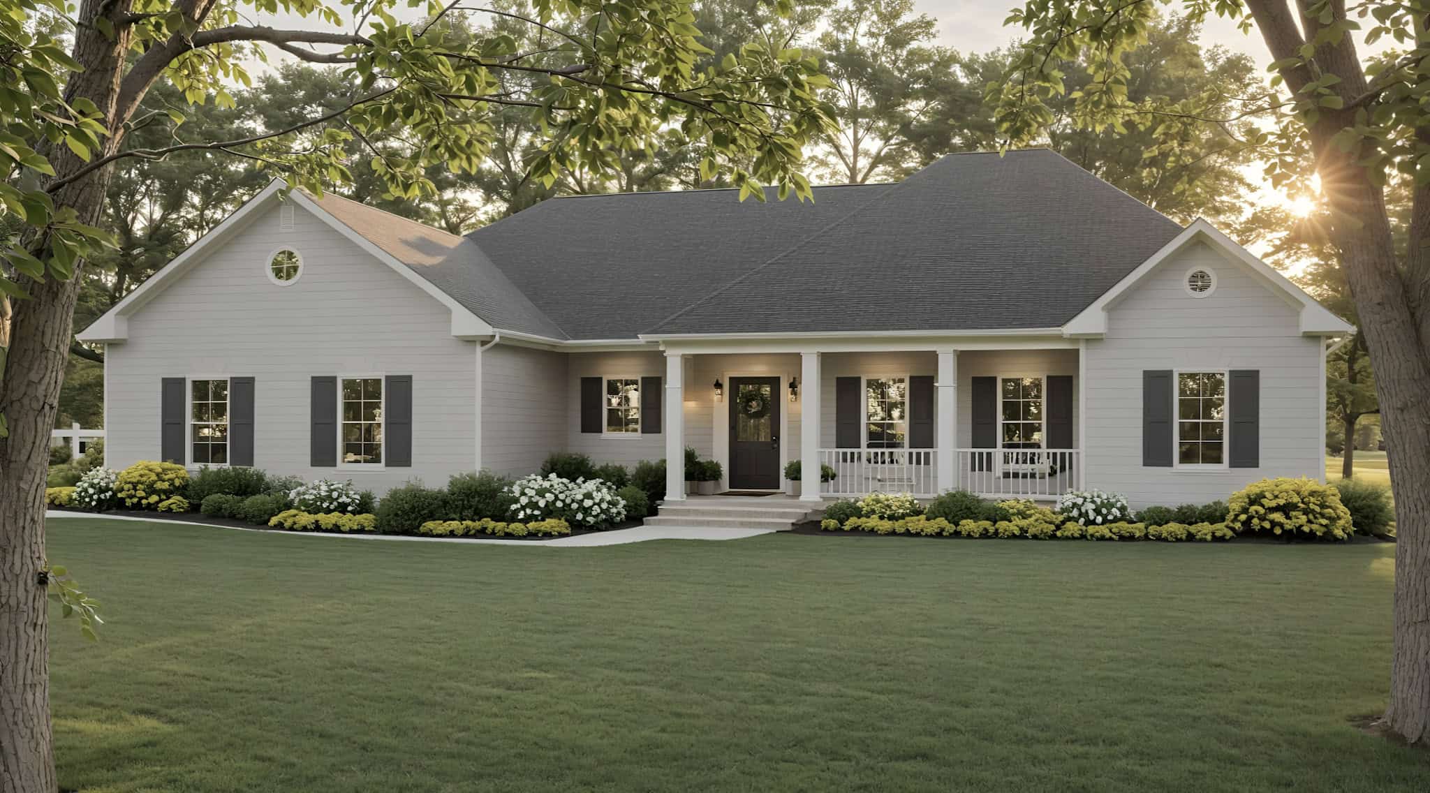 Ranch Floor Plan - 3 Bedrms, 2 Baths - 1654 Sq Ft - #141-1361