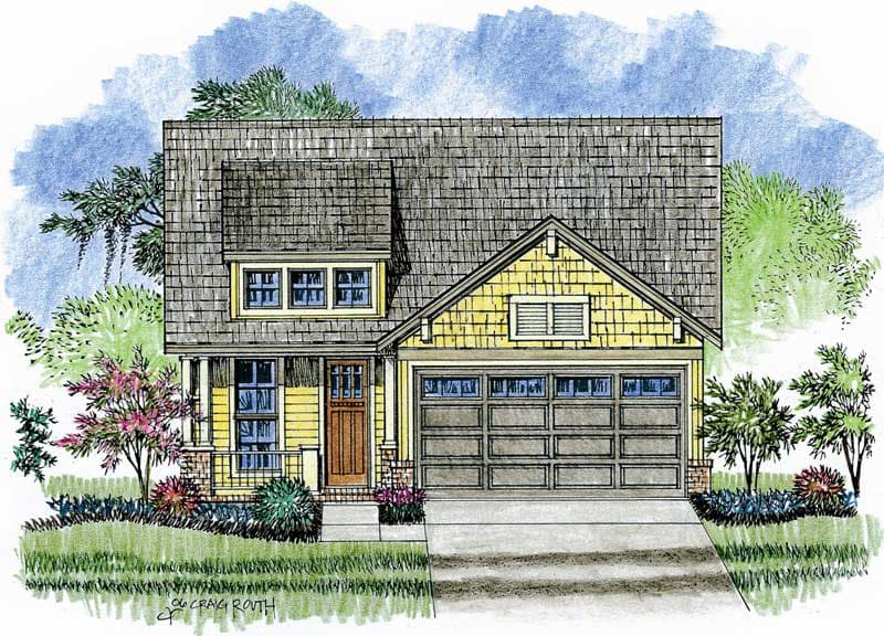 Home Plan Front Elevation