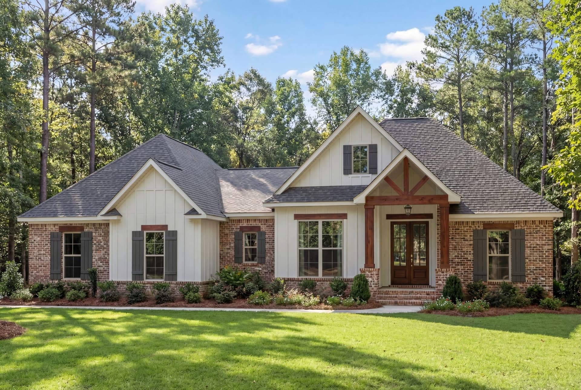 Traditional home plan (House Plan #142-1075) at The Plan Collection.