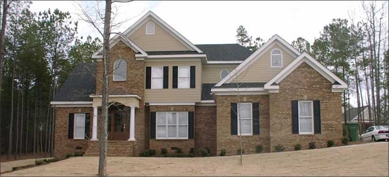 4-Bedroom, 2685 Sq Ft Contemporary Home Plan - 144-1072 - Main Exterior