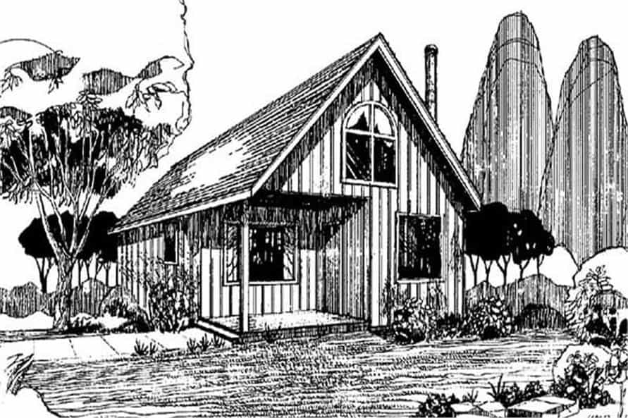 Home Plan Front Elevation