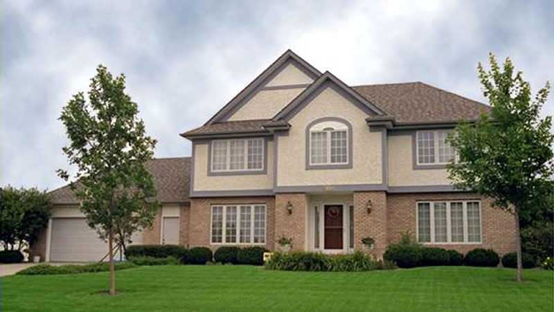 4-Bedroom, 2505 Sq Ft Colonial House Plan - 146-1062 - Front Exterior