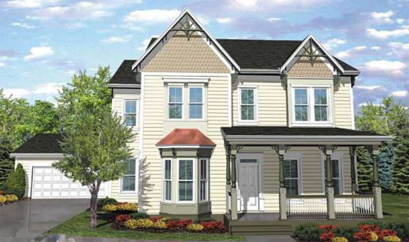4-Bedroom, 3079 Sq Ft Country House Plan - 146-1879 - Front Exterior