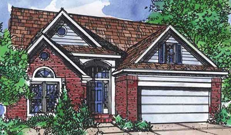 3-Bedroom, 2027 Sq Ft Cape Cod House Plan - 146-1924 - Front Exterior