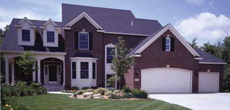 3-Bedroom, 2850 Sq Ft Country House Plan - 146-1932 - Front Exterior