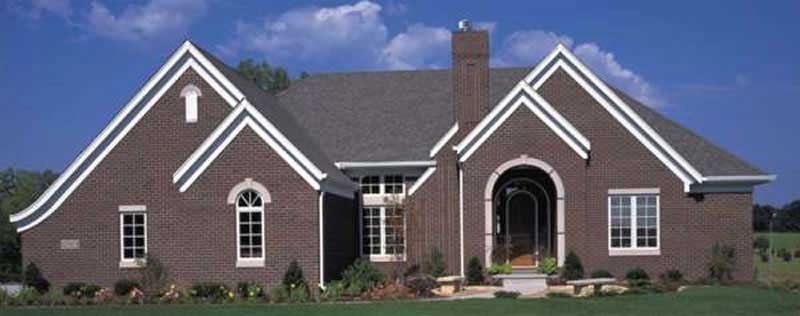 2-Bedroom, 2572 Sq Ft European House Plan - 146-2238 - Front Exterior