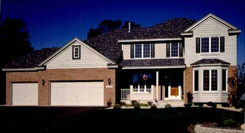 4-Bedroom, 2356 Sq Ft Country House Plan - 146-2366 - Front Exterior