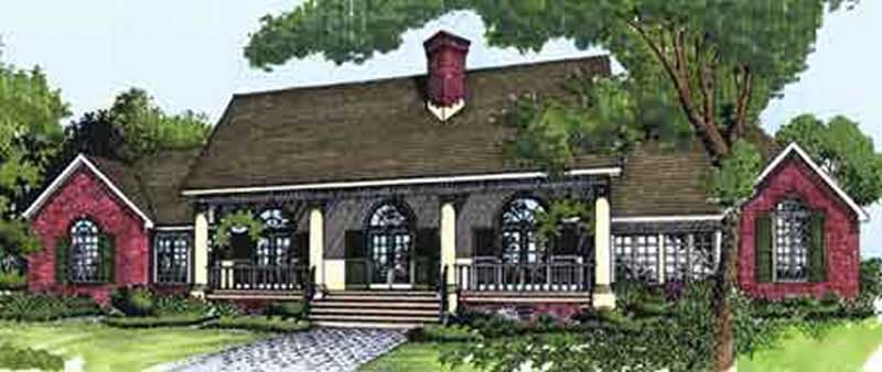 4-Bedroom, 2276 Sq Ft Colonial House Plan - 146-2927 - Front Exterior