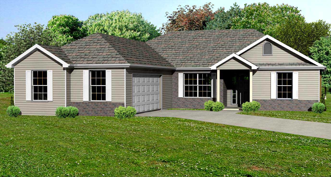 3-Bedroom, 1630 Sq Ft Craftsman House Plan - 148-1011 - Front Exterior