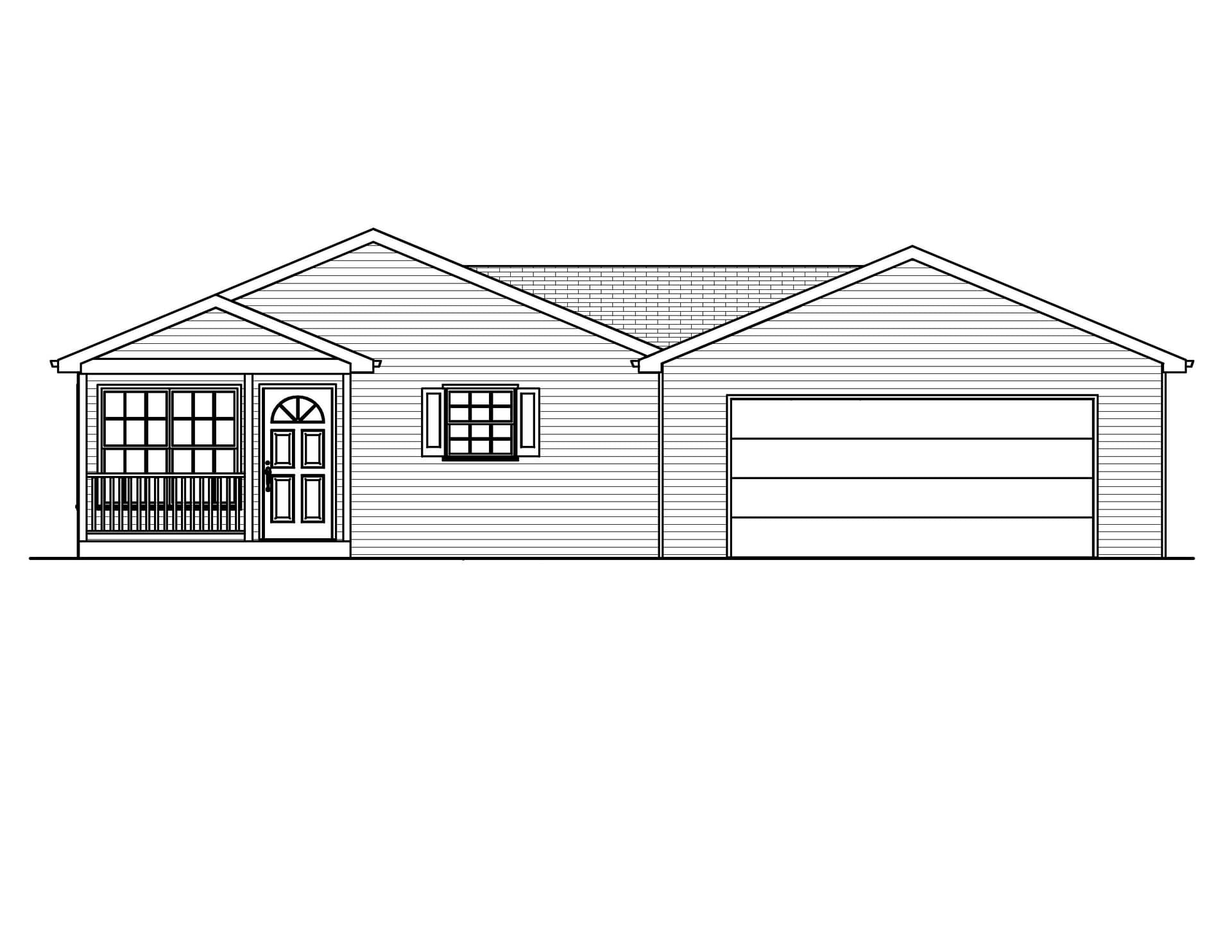 Home Plan Front Elevation