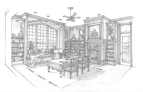 Home Plan Rendering