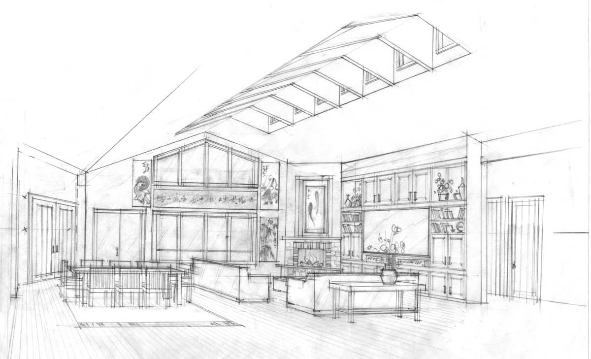 Home Plan Rendering