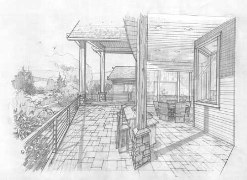 Home Interior Drawing