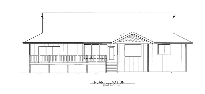 Rear Elevation