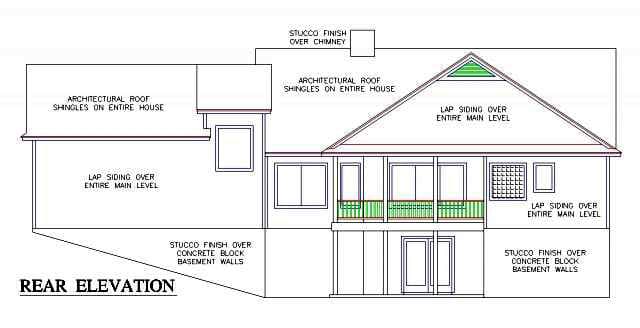 rear Elevation