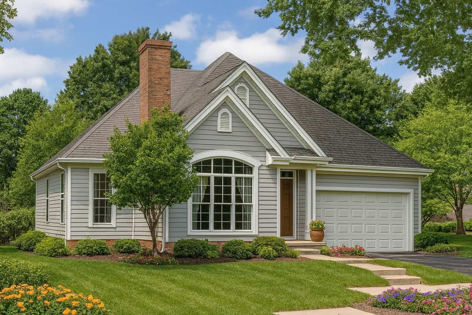 3-Bedroom, 1654 Sq Ft Small House Plans - 153-1009 - Main Exterior