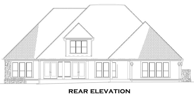 Rear Elevation