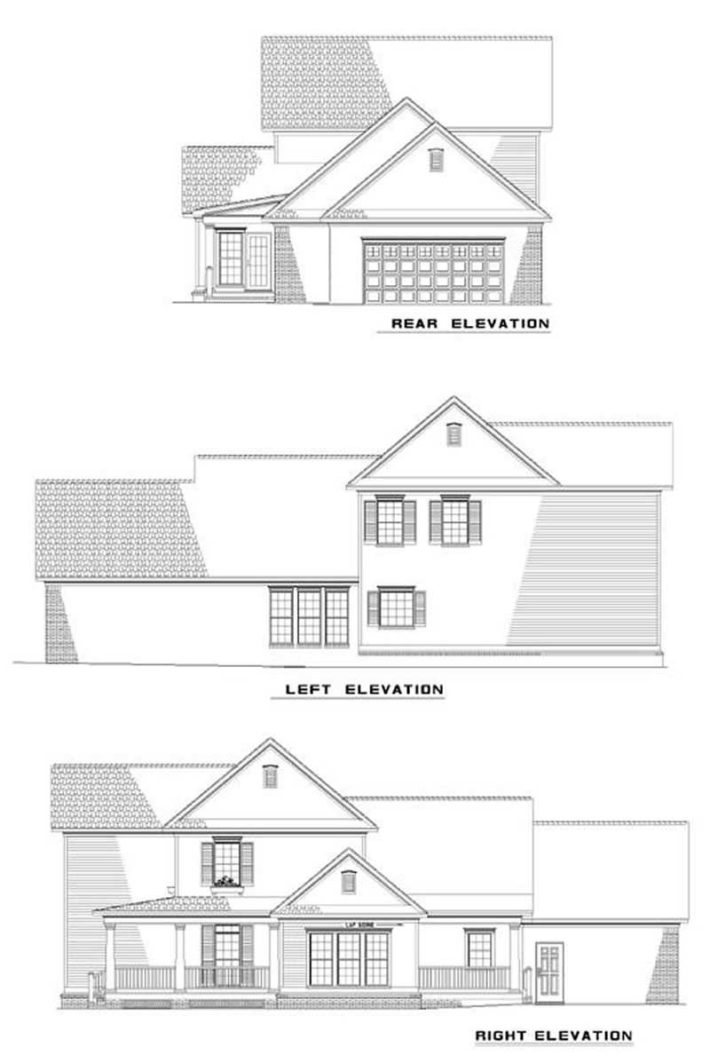 Home Plan Elevations