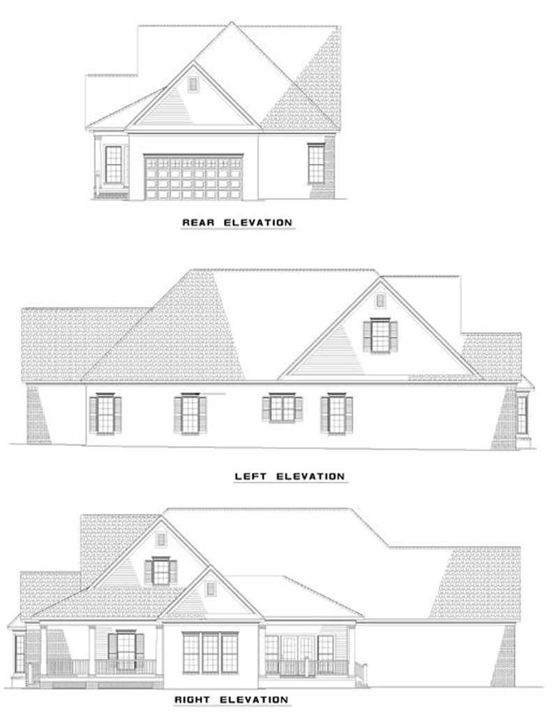 Home Plan Elevations