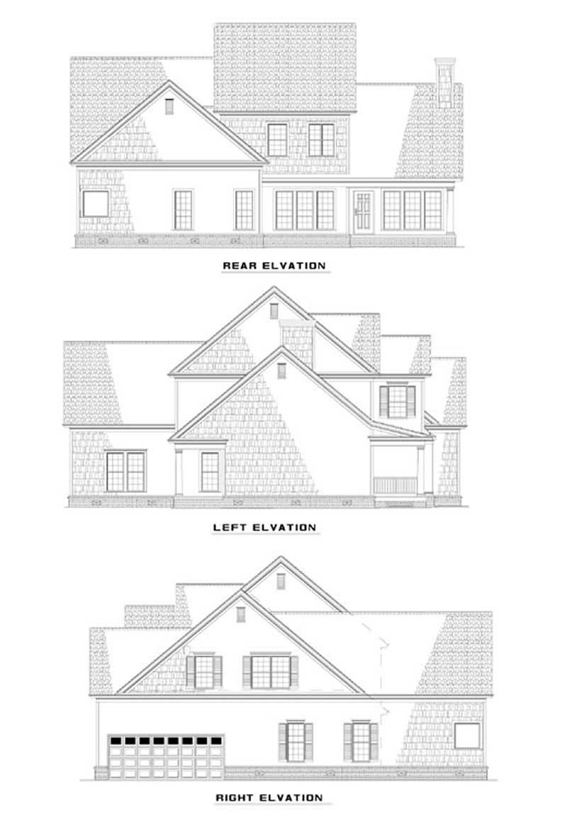 Home Plan Elevations