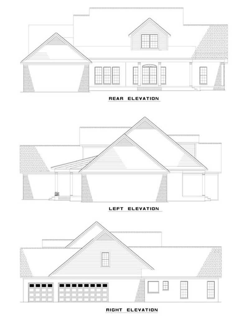 Home Plan Elevations