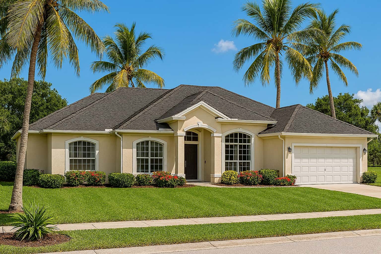 4-Bedroom, 2388 Sq Ft Mediterranean House - Plan #153-1198 - Front Exterior