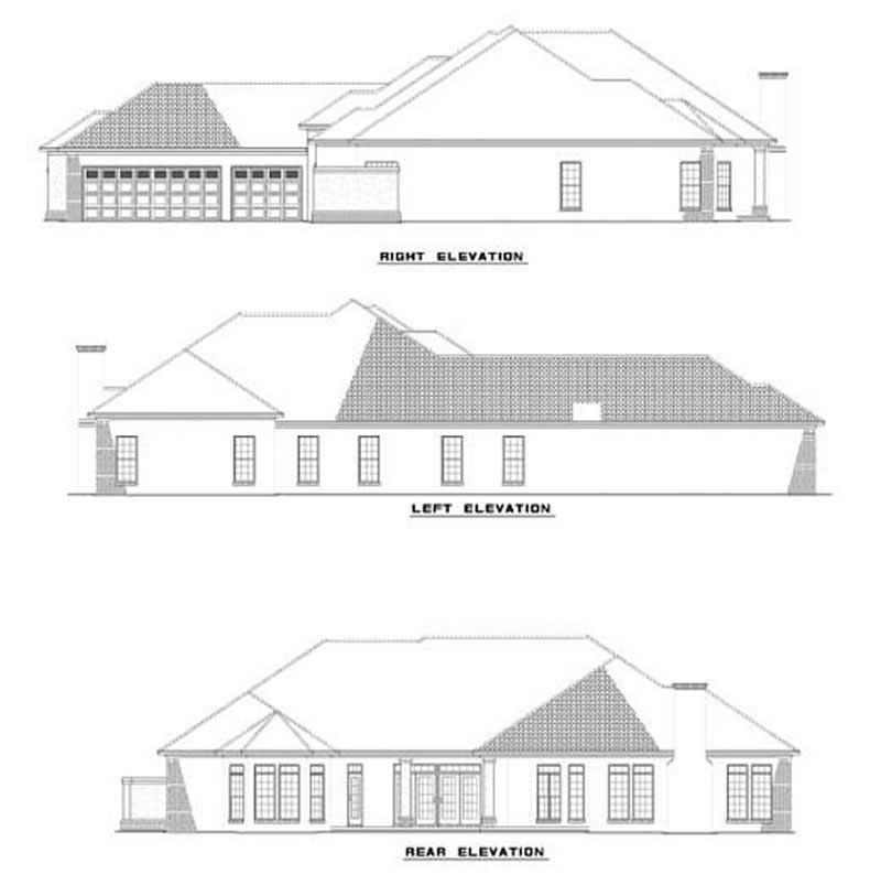 Home Plan Elevations