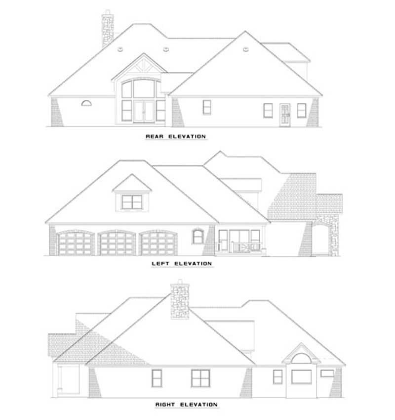 Home Plan Elevations
