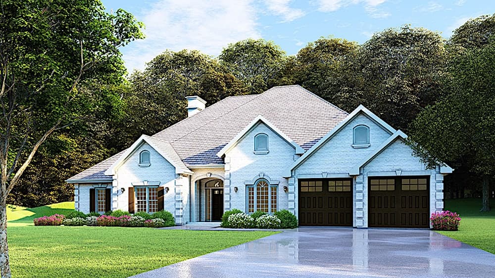 Home Plan Front Elevation